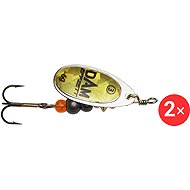 Effzett Fluo Spinner, 2 × 3 g Size 1 Gold Prisma - Spinner