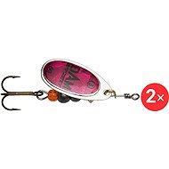 Effzett Fluo Spinner, 2 × 3 g Size 1 Magenta Prisma - Spinner