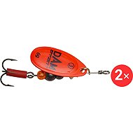 Effzett Fluo Spinner, 2 × 10 g Size 4 Red - Spinner