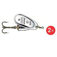 Effzett Executor Spinner, 2 × 6 g Size 3 Silver - Spinner