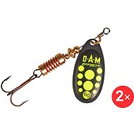 Effzett Standard Spinner, 2 × 4 g Size 2 Black Yellow - Spinner