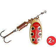 Effzett Standard Spinner, 2 × 4 g Size 2 Copper Black Dot - Spinner