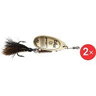 Effzett Standard Spinner Dressed, 2 × 10 g Size 4 Gold - Spinner