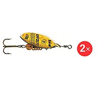 Effzett Predator Spinner, 2 × 4 g Size 1 Yellow - Glitter - Spinner