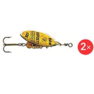 Effzett Predator Spinner, 2 × 7 g Size 2 Yellow - Glitter - Spinner