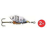 Effzett Predator Spinner, 2 × 7 g Size 2 Silver - Glitter - Spinner
