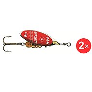 Effzett Predator Spinner, 2 × 12 g Size 3 Red - Glitter - Spinner