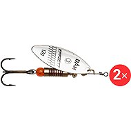 Effzett Predator Spinner, 2 × 4 g Size 1 Sliver - Spinner