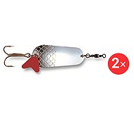 Effzett Standard Spoon 4,5 cm, 2 × 16 g Silver Plated - Spinner