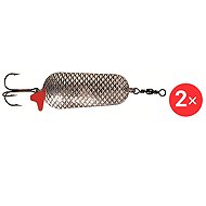Effzett Scales Spoon 6,5 cm, 2 × 30 g Silver / Silver - Spinner