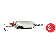 Effzett Twin Spoon 3,2 cm, 2 × 6 g Silver / Silver  - Třpytka