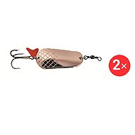 Effzett Twin Spoon 3,2 cm, 2 × 6 g Copper / Copper - Spinner