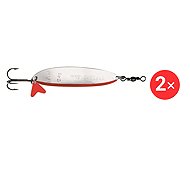 Effzett Slim Standard Spoon 5 cm, 2 × 8 g Silver - Spinner