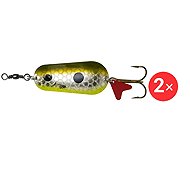 Effzett Standard Spoon 4,5 cm, 2 × 16 g Olive / Silver UV - Spinner
