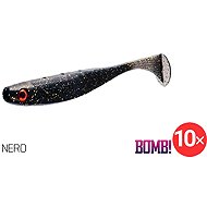 Delphin BOMB! Rippa 10 cm Nero 2 × 5 pcs - Rubber Bait