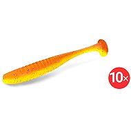 Delphin Zandera UVs 10 cm Hawaii 2 × 5 pcs - Rubber Bait
