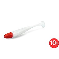 Delphin Zandera UVs 10 cm Redface 2 × 5 pcs - Rubber Bait