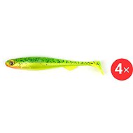 FOX Rage Slick Shad 9 cm Lemon Tiger 4 pcs - Rubber Bait