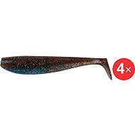 FOX Rage Zander Pro Shad 10 cm UV Blue Guts 4 pcs - Rubber Bait