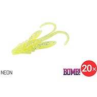 Delphin BOMB! Nympha 2,5 cm Neon 2 × 10 pcs - Rubber Bait