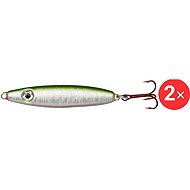 Kinetic Pilker Crazy Herring 2 × 28 g Olive/Crystal - Pilker