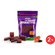 Zfish Carp&Feeder 2 × 220 g Strawberry & Hemp - Lure Mixture