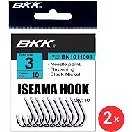 BKK Hook Iseama Diamond Size 3 2 × 10 pcs - Fish Hook