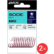 BKK Hook SODE RED Diamond Size 14 2 × 12 pcs - Fish Hook