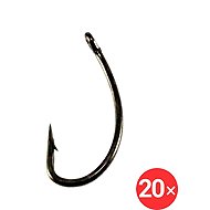 Zfish Teflon Hooks Curved Shank Size 4 2 × 10 pcs - Fish Hook