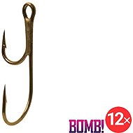 Delphin Double hook BOMB! MultiHook Double Size 4 2 × 6 pcs - Double-Hook
