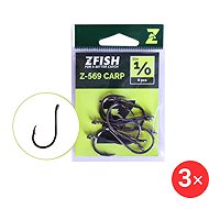 Zfish Carp Hooks Z-569 Size 1/0 3 × 10 pcs - Fish Hook