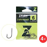 Zfish Feeder Hooks Z-375 Size 10 4 × 10 pcs - Fish Hook