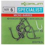 KORUM Xpert Specialist Micro Hooks, size 16, 2 × 10 pcs - Fish Hook