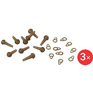 Extra Carp Safety Sleeve with Ring 3 × 10 pcs - Lead Clip