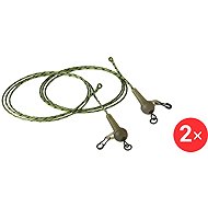 Extra Carp Lead Core System With Safety Sleeves 2 × 60 cm - Assembly
