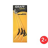 Graff Passage curved 2 × 15 cm 3 pcs Transparent - passage