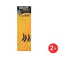 Graff Passage curved 2 × 20 cm 3 pcs Transparent - passage