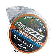 Savage Gear Finezza HD4 Braid 120 m 0.10 mm 13lbs 6 kg Grey - Line