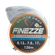 Savage Gear Finezza HD4 Braid 17lbs 120 m 0.13 mm 7.8 kg Grey - Line