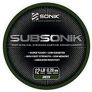 Sonik Subsonik Green 0,28mm 12lb 3000m - Fishing Line