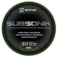 Sonik Subsonik Green 0,31mm 15lb 3000m - Fishing Line