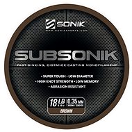 Sonik Subsonik Brown 0,35mm 18lb 3000m - Fishing Line