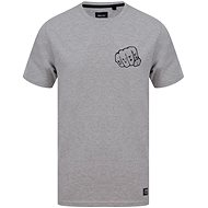 Navitas Knuckles Tee Grey Marle Size S - T-Shirt