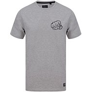 Navitas Knuckles Tee Grey Marle - Tričko