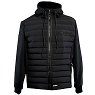 RidgeMonkey APEarel Dropback Heavyweight Zip Jacket Black Velikost S - Bunda