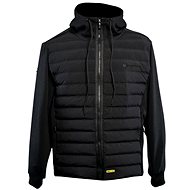 RidgeMonkey APEarel Dropback Heavyweight Zip Jacket Black Velikost XL - Bunda
