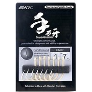 BKK Carp Hook Hand Ground Velikost 4 8ks - Háček na ryby