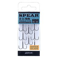 BKK Spear-21 SS Size 8 8pcs - Triple-Hook
