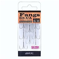 BKK Fangs-62 UA Size 8 8pcs - Triple-Hook