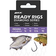 BKK Ready Rig Diamond Iseama GD Size 6 0,2mm 70cm 10pcs - Rig